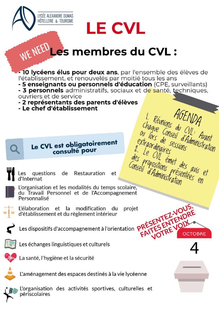 Candidature CVL